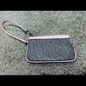 calvin klein wristlet